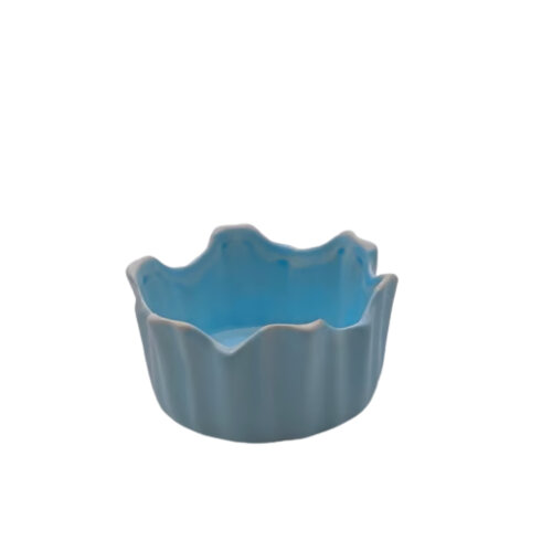 0381 Porselen Stand Yükseltici Mavi 10X5Cm - 2