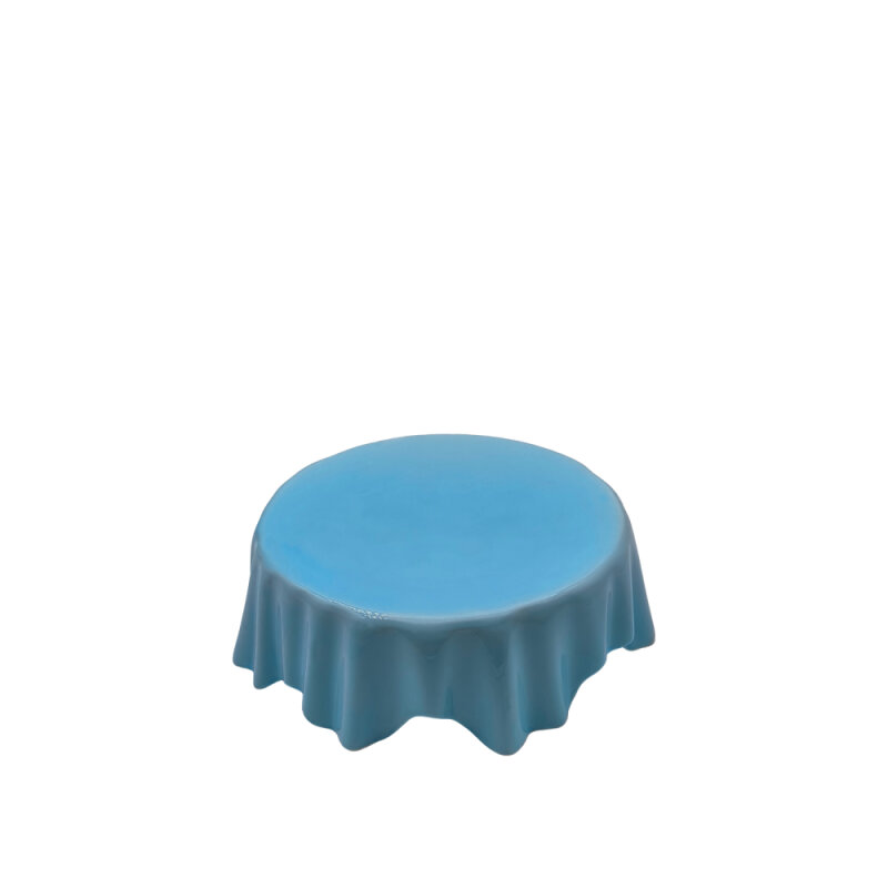 0381 Porselen Stand Yükseltici Mavi 25X8Cm - 1