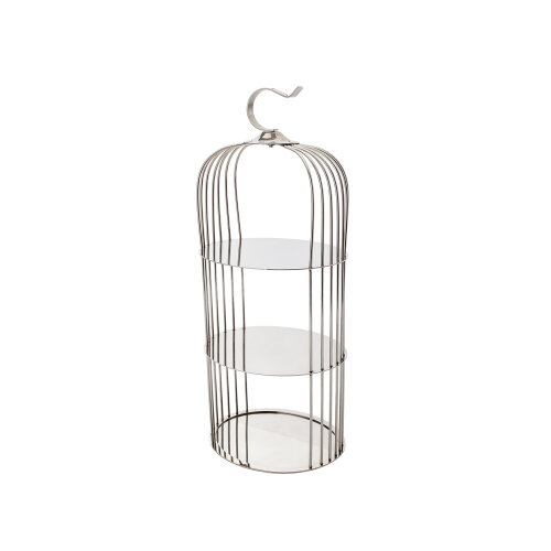 0502 Paslanmaz Kafes Sunumluk 33X23X58Cm - KLT
