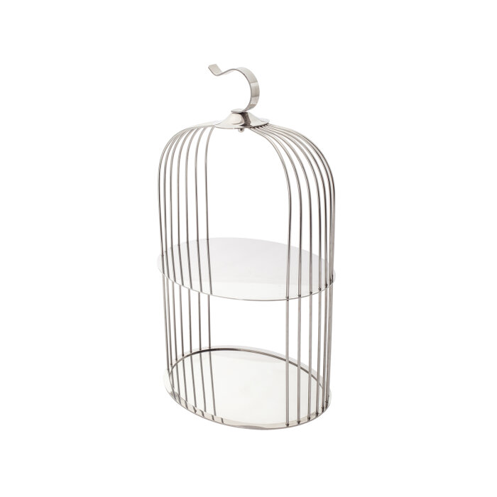 0512 Paslanmaz Kafes Sunumluk 33X23X53Cm - 1