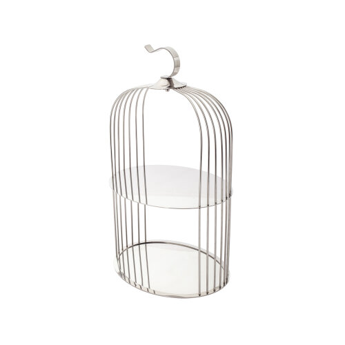 0512 Paslanmaz Kafes Sunumluk 33X23X53Cm - KLT