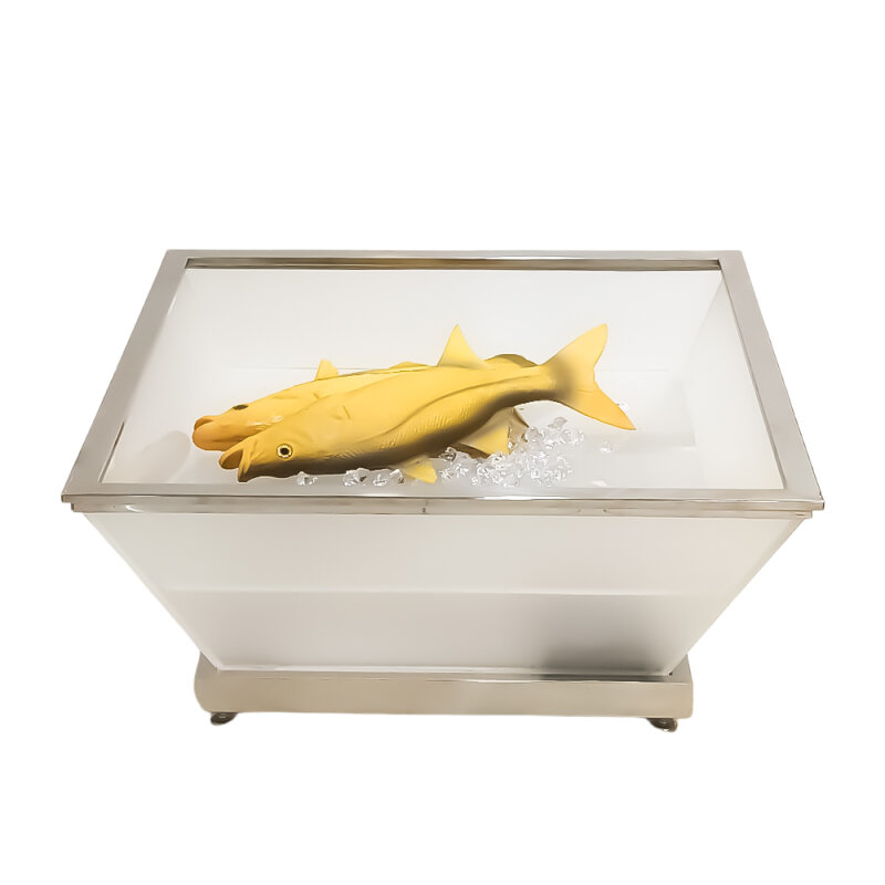 0616 Paslanmaz Büfe Stand 70X75X30Cm - 1