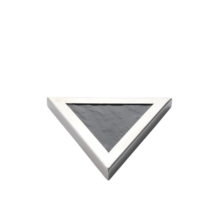 0994 Paslanmaz-Slate Üçgen Sunumluk 20Cm - 1