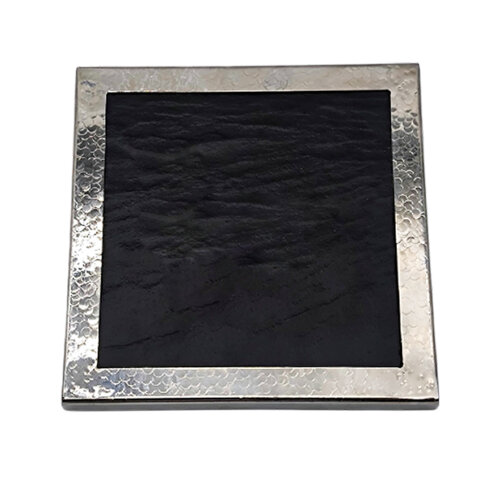 1005 Paslanmaz-Slate Kare Sunumluk 60Cm - KLT