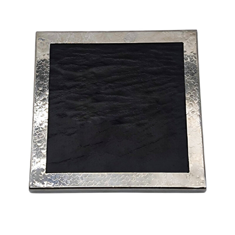 1005 Paslanmaz-Slate Kare Sunumluk 60Cm - 1
