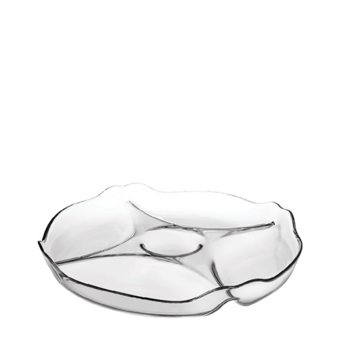 10473 Paşabahçe Basic Bölmeli Servis Tabak - 1