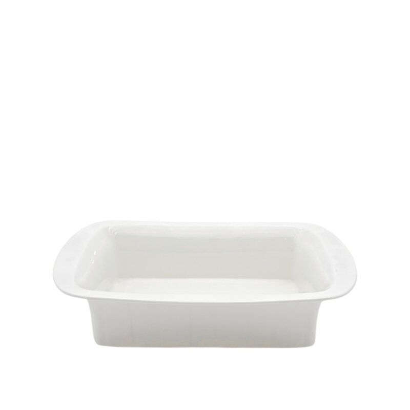 Paşabahçe Porselen 105030 Acık Bufe Yanaklı Dikdortgen Servıs Kabı - 1