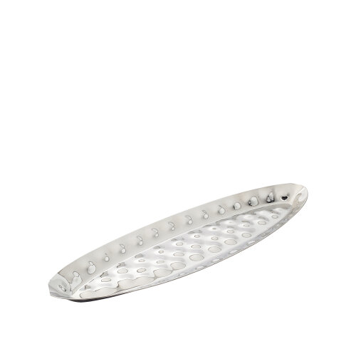 13611 Paslanmaz Oval Tabak 15X47Cm - KLT