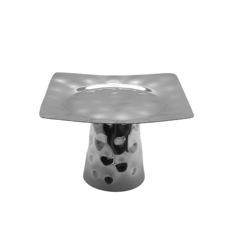 1516 Paslanmaz Ayaklı Sunumluk 30X15Cm - 1