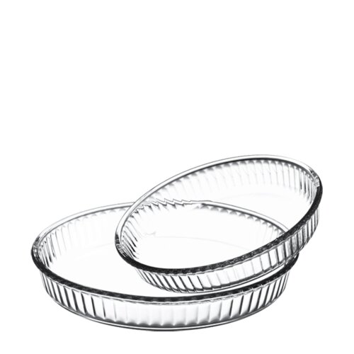 159022 Paşabahçe Borcam 2'li Yuvarlak Fırın Tepsi Set - PAŞABAHÇE