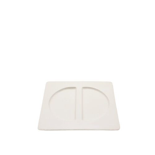 Paşabahçe Porselen All Spice 184430S00 Ikılı Bölmeli Tabak 30X30 cm - 2