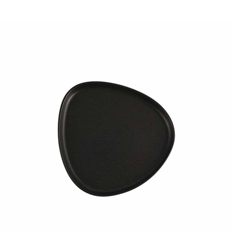 Porland Porselen 188420 Seasons Siyah Düz Tabak 21 cm - 1