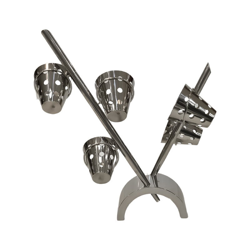 1953 Paslanmaz Stand 36X20X93Cm - 1