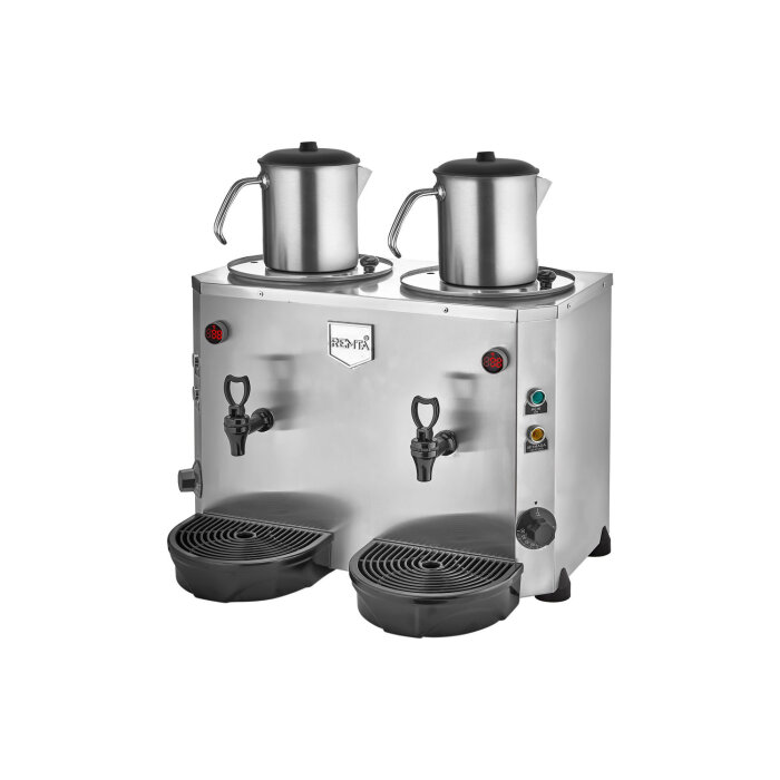 Remta 2 Demlikli Mini Jumbo Çay Kazanı 9+9 Lt - 1