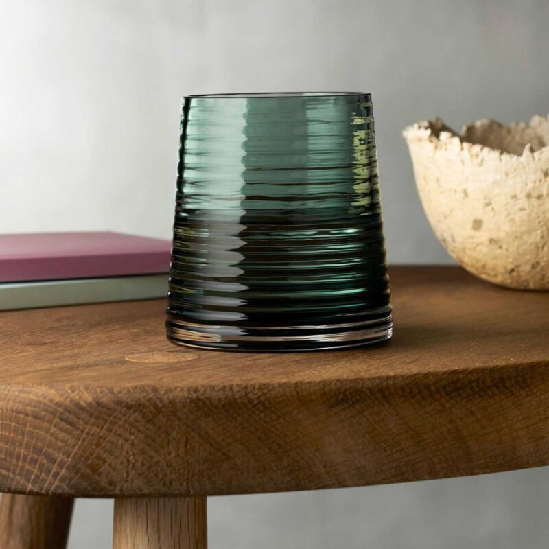 22201 Paşabahçe Nude Poem Füme Yeşil Viski Bardak 200 cc - 2