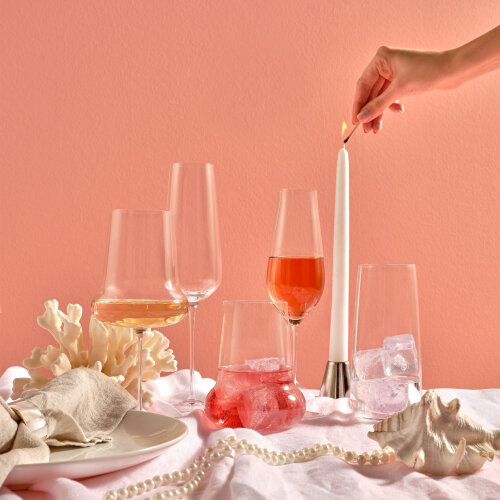 22609 Paşabahçe Nude Ghost Zero Belly Su Bardak 470 cc - 3