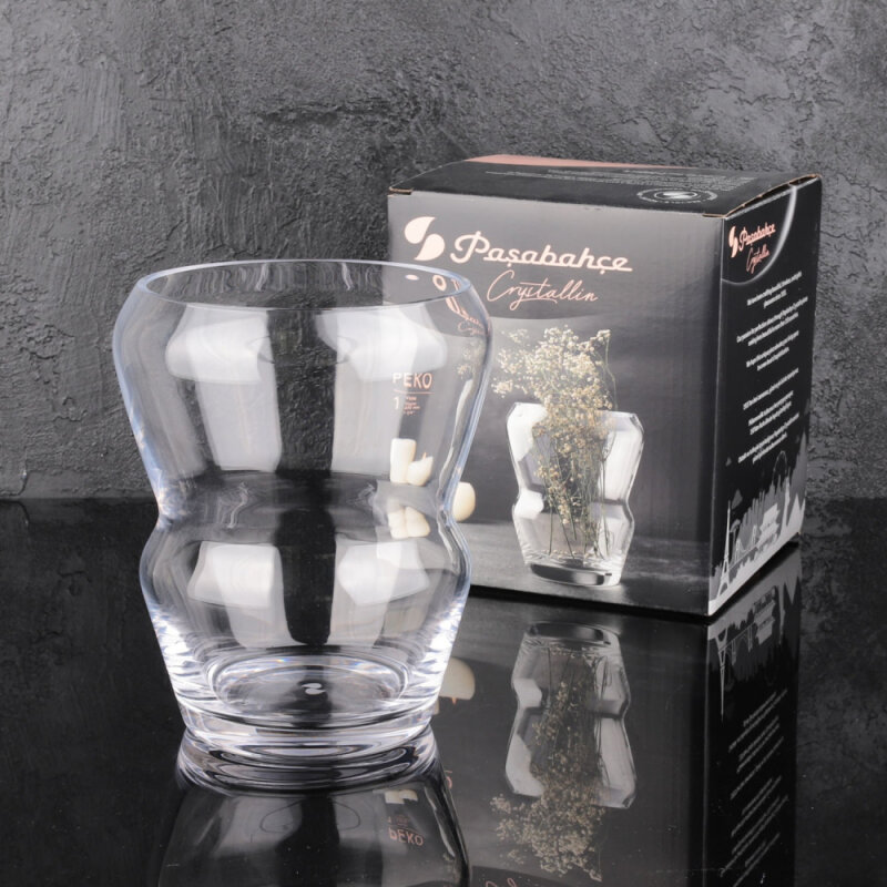23537 Paşabahçe Crystallin Peko Vazo 200 mm - 2