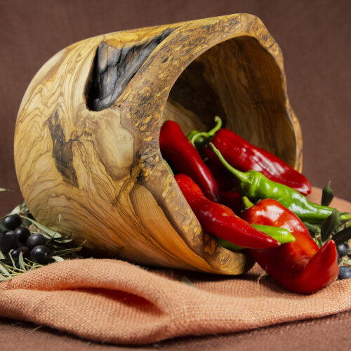 Zeytiniz 25 Cm Doğal Form Derin Kase 25Cm Cap 1317 Cm Yükseklik - 3