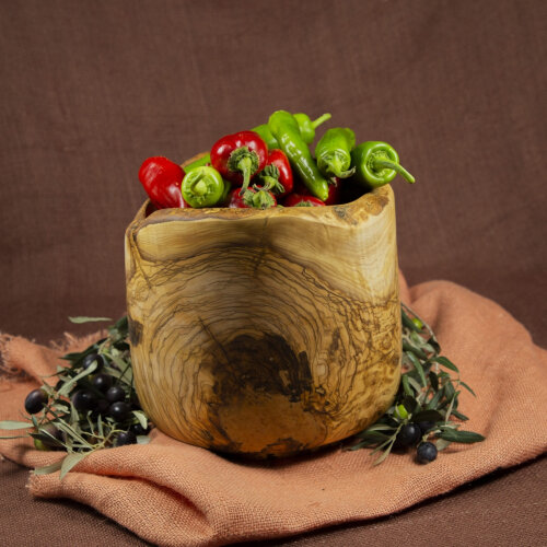 Zeytiniz 25 Cm Doğal Form Derin Kase 25Cm Cap 1317 Cm Yükseklik - 4