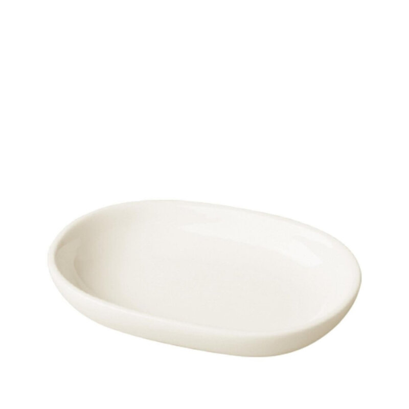 Paşabahçe Porselen Oval Tereyağlık 11x8 cm 301011 - 1