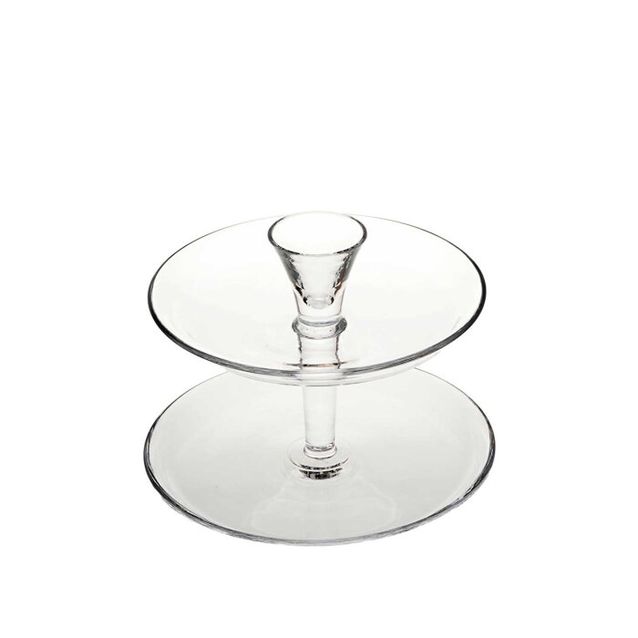 31645 Paşabahçe Fountain Çift Tabanlı Mumluk - 2