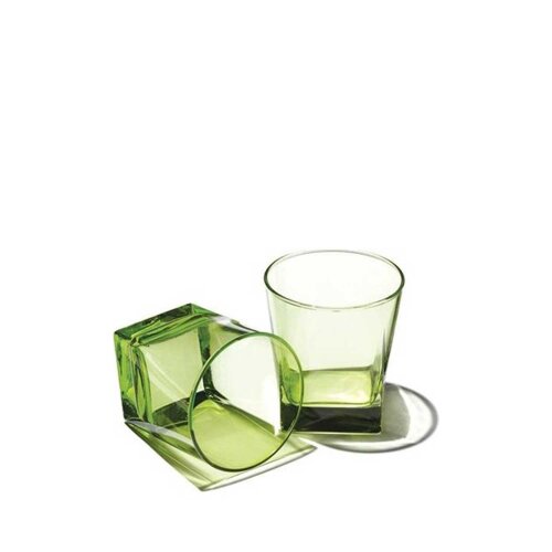 41290 Paşabahçe Carre Yeşil Viski Bardak 310 cc - PAŞABAHÇE