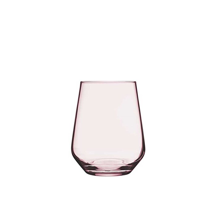 41536 Paşabahçe Allegra Pembe Su Bardak 425 cc - 1