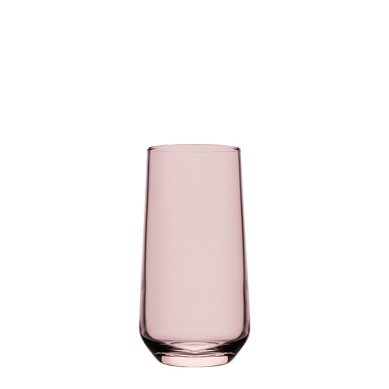 420015 Paşabahçe Allegra Pembe Meşrubat Bardak 470 cc - 1