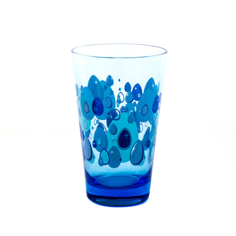 42877 Paşabahçe İzmir Mavi Meşrubat Bardağı 395 cc - 1