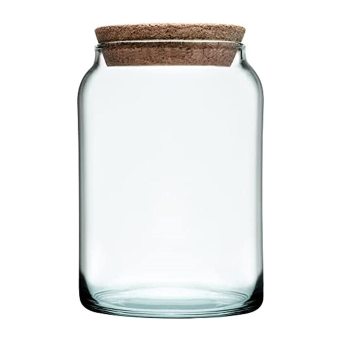 43593 Paşabahçe Woody Mantar Kapaklı Kavanoz 1130 cc - 1