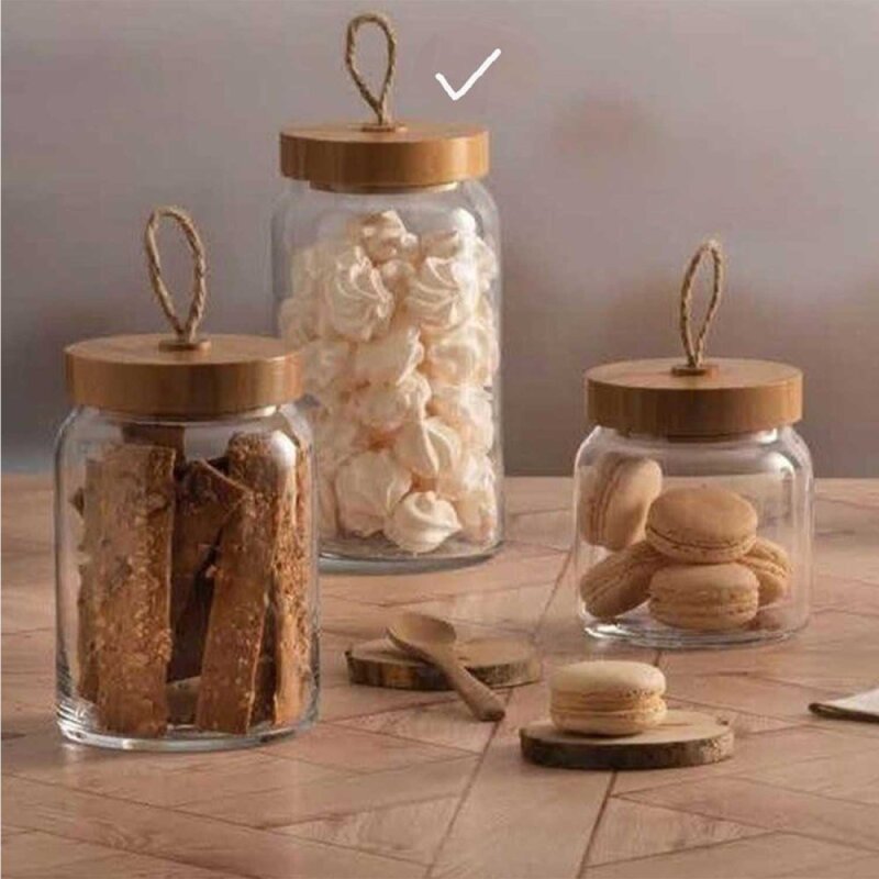 43593 Paşabahçe Woody Kavanoz 1130 cc - 2