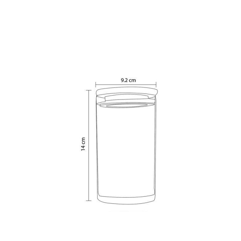 43736 Paşabahçe Breakfast Club Beyaz Kapaklı Saklama Kabı 730 cc - 2