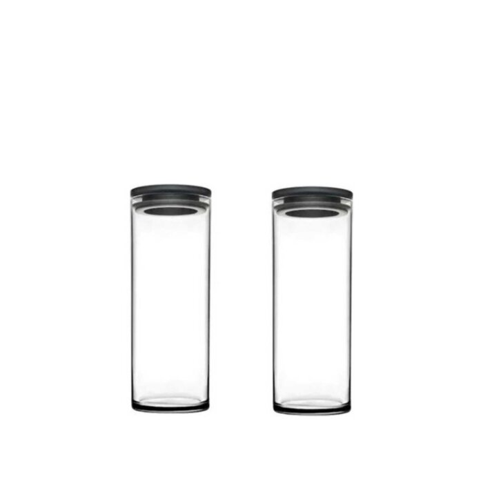 43756 Paşabahçe Breakfast Club Gri Kapaklı Kavanoz 1230 cc - 1