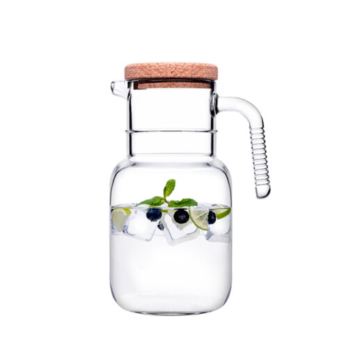 43783 Paşabahçe Hoop Mantar Kapaklı Sürahi 1500 cc - PAŞABAHÇE