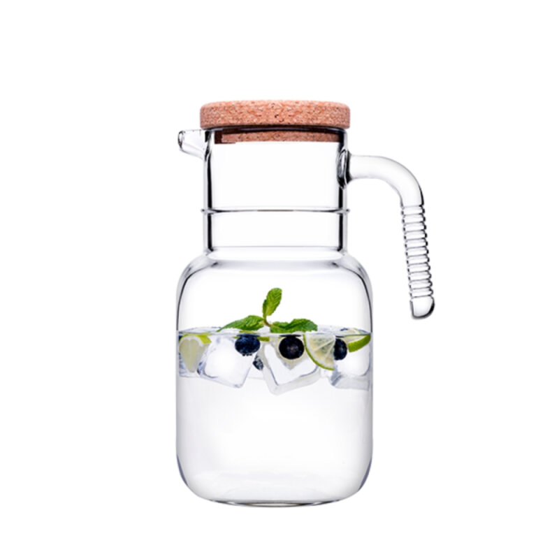 43783 Paşabahçe Hoop Mantar Kapaklı Sürahi 1500 cc - 1