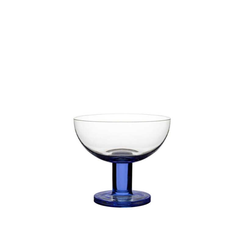 44311 Paşabahçe Nova Mavi Ayaklı Dondurmalık - 1