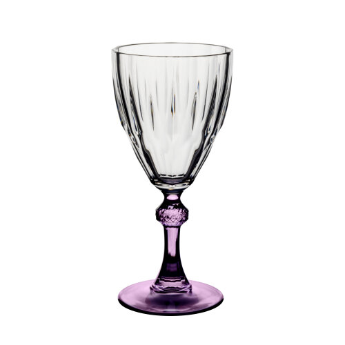 44767 Paşabahçe Diamond Mor Kırmızı Şarap Kadeh 245 cc - PAŞABAHÇE