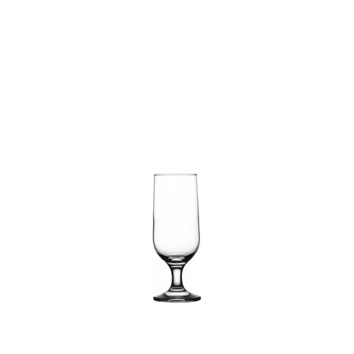 44882 Paşabahçe Capri Kahverengi Optikli Bira Bardak 350 cc - 1