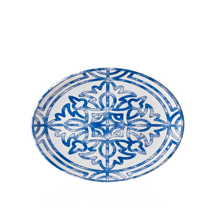 Külsan Thermoset Genova 49 X 36,5 cm Oval Tabak 11849.CWGEN - 1