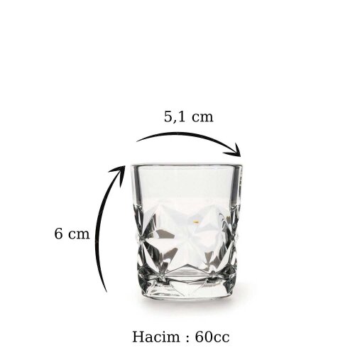 520742 Paşabahçe Estrella Shot Bardak 60 cc - 2