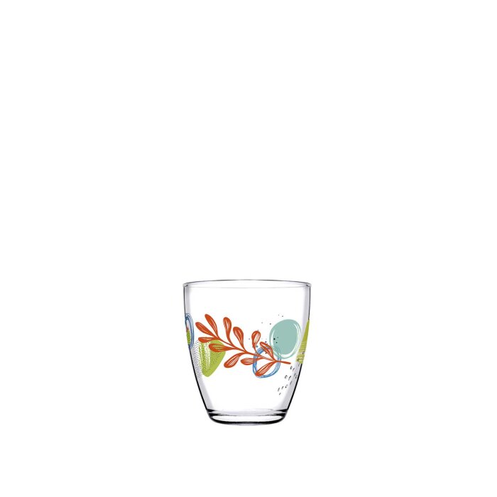 52645 Paşabahçe Aqua Çiçek Su Bardağı 285 cc - 1