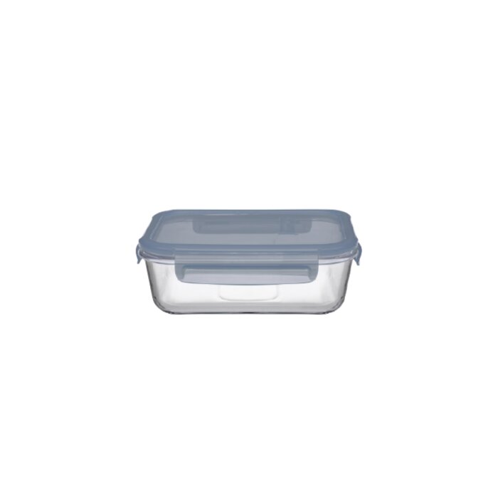 530176 Paşabahçe Lockie Lock Gri Saklama Kabı 640 cc - 1