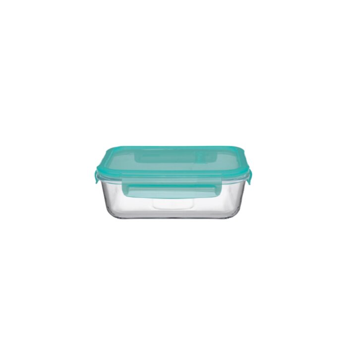 530176 Paşabahçe Lockie Lock Yeşil Saklama Kabı 640 cc - 1