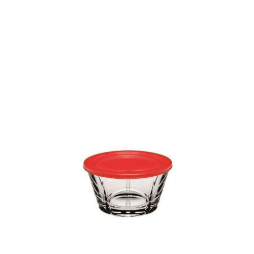 53043 Paşabahçe Royal Kırmızı Kapaklı Kase 230 cc - PAŞABAHÇE