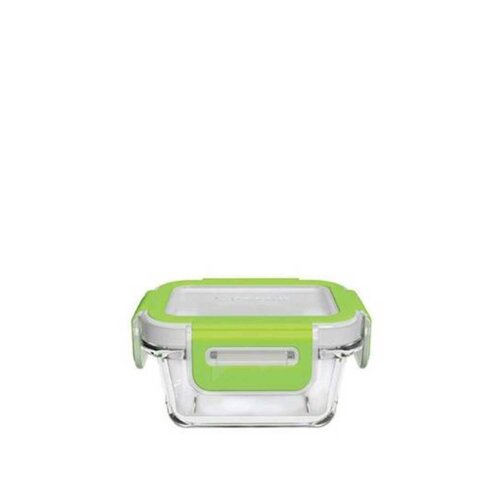 53802 Paşabahçe Storemax Yeşil Kapaklı Kilitli Saklama Kabı 115 cc - PAŞABAHÇE