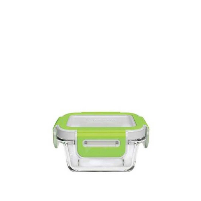 53802 Paşabahçe Storemax Yeşil Kapaklı Kilitli Saklama Kabı 115 cc - 1