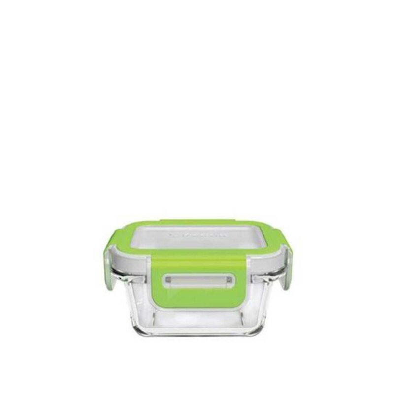 53802 Paşabahçe Storemax Yeşil Kapaklı Kilitli Saklama Kabı 115 cc - 1