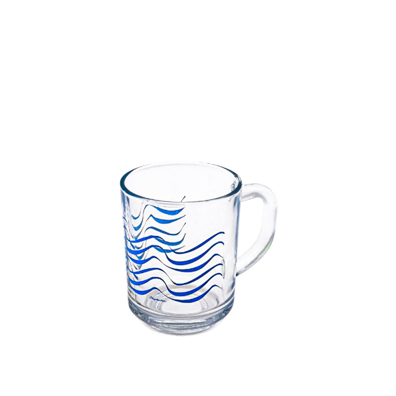 55029 Paşabahçe Rub Dekorlu Kulplu Bardak 250 cc - 1