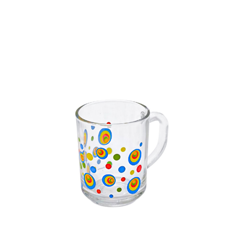 55029 Paşabahçe Pub Kulplu Dekorlu Bardak 250 cc - 1