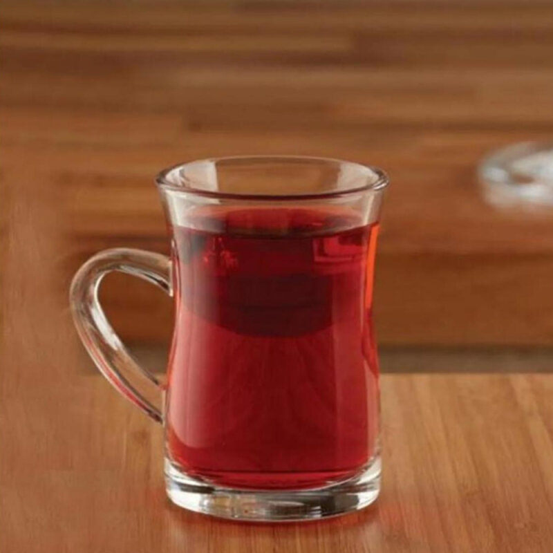 55613 Paşabahçe Mila Kulplu Çay Bardak 150 cc - 2